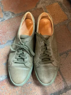 HessNatur Sneaker olivgrün