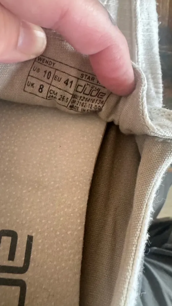 Hey dude Schuhe Slipper Gr. 41 creme Farben