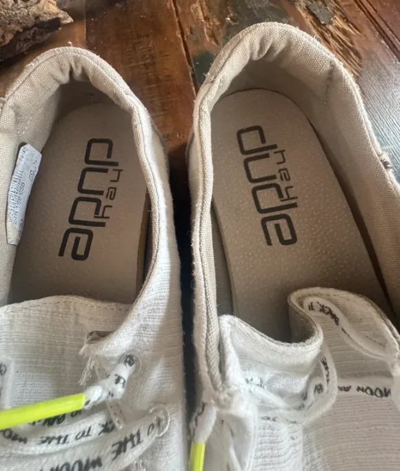 Hey dude Schuhe Slipper Gr. 41 creme Farben