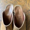 High heeled clogs