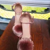High Heels mit Pompons