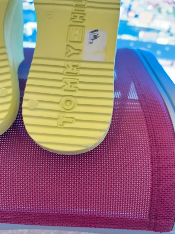 Hilfiger, Herren, Sandalen, neuwertig, grün