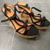 H&M - Plateau Wedges Sandalen, Keilabsatz