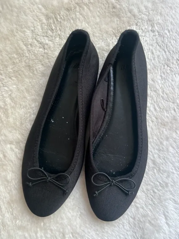 h&m ballerina schwarz