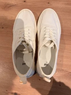 H&M Canvas Schuhe in weiß Größe 40 (eher 41-42)