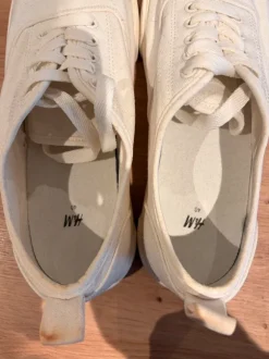 H&M Canvas Schuhe in weiß Größe 40 (eher 41-42)