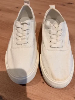 H&M Canvas Schuhe in weiß Größe 40 (eher 41-42)