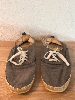 H&M Espadrilles grau / Größe 43