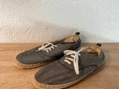 H&M Espadrilles grau / Größe 43