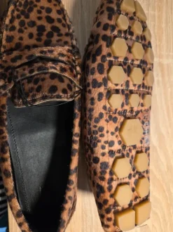H&M Loafer / Mokassins Gr. 37 Leo Print