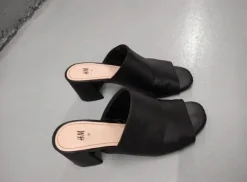 H&M Mules Schwarz