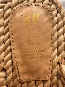 H&M Rope Sandalen / Slides – Gr. 38