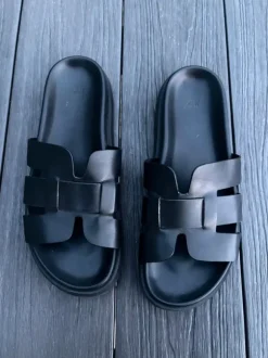H&M Sandalen / Schlappen – Schwarz – Gr. 40 – sehr guter Zustand 🖤