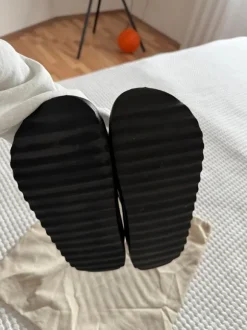 H&M slipper Plateau schwarz 39/40
