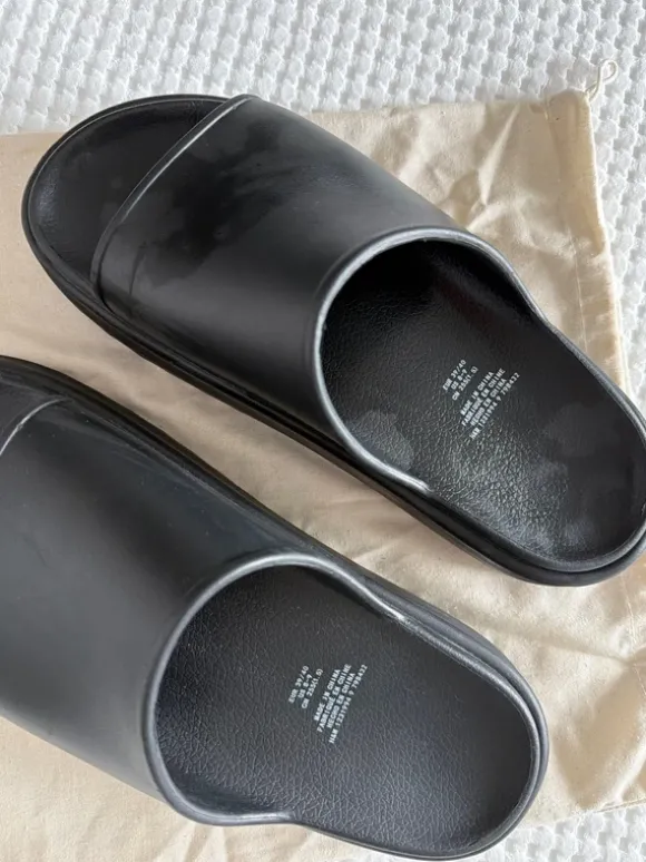 H&M slipper Plateau schwarz 39/40