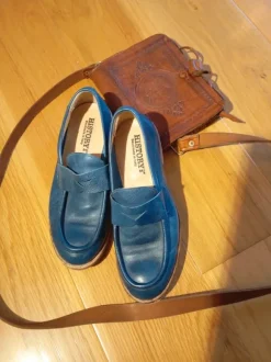 Hochwertige Leder-Slipper