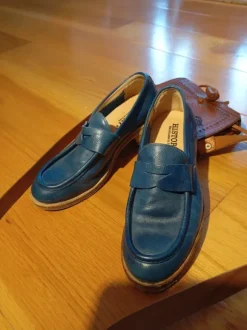 Hochwertige Leder-Slipper