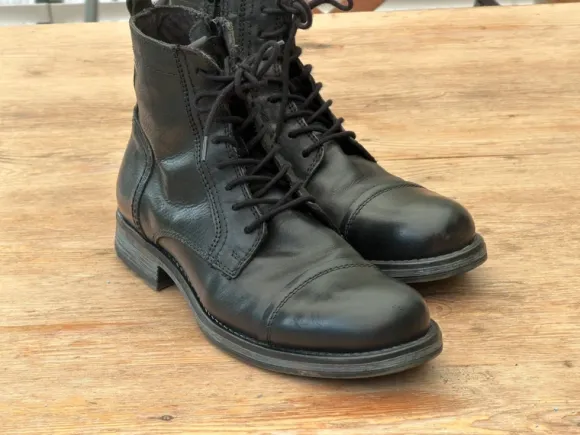 Hoge zwarte schoenen van Jack&Jones