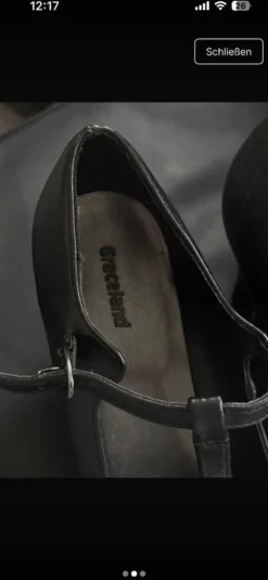 Hohe Schuhe schwarz Graceland