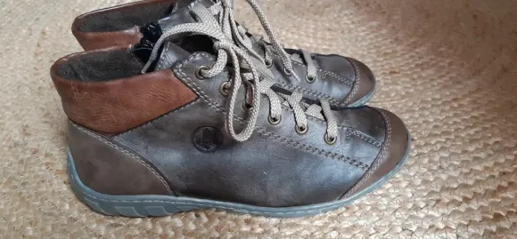 Hohe Sneaker Rieker braun "Comforto" Gr 39 neuwertig
