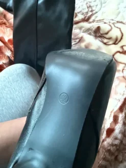 Hohe Stiefel schwarz