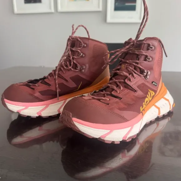 HOKA W Tennine Hike gtx 42 UK8 Wanderschuhe