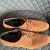 Hugo Boss Derby-Schuhe aus Wildleder Braun