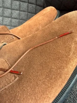 Hugo Boss Derby-Schuhe aus Wildleder Braun