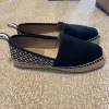 Hugo Boss Espadrilles schwarz beige