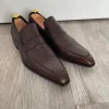 Hugo Boss Loafer Gr 42,5 Echsenleder