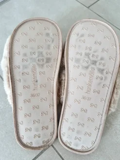 Hunkemöller Kuschel Puschel Hausschuhe Slipper