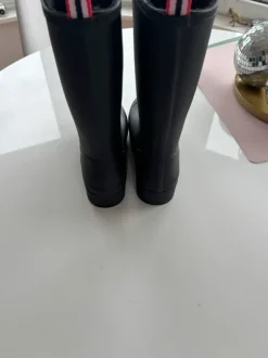 Hunter Gummistiefel, Gr. 39, schwarz, top