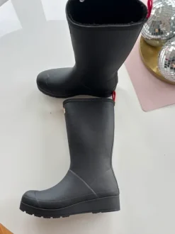 Hunter Gummistiefel, Gr. 39, schwarz, top