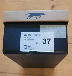 Indigo Ballerinas weiß