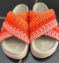 Inuiiki Sandalen, Gr.36, rot orange rosa