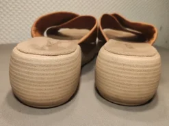 Inuovo Damen Pantoletten Sandalen Gr.40 Braun