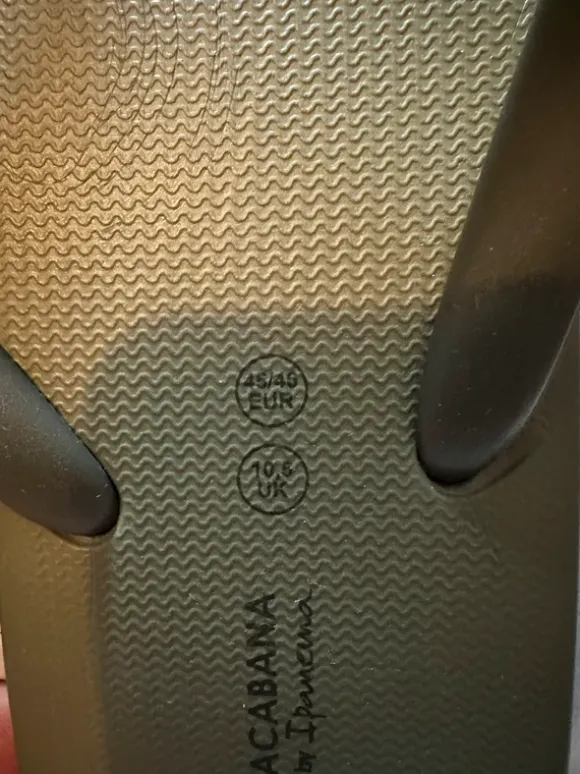 Ipanema flip flops zehentrenner schlappen 44/45