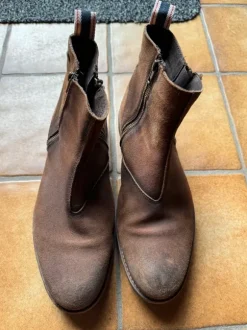 Jack & Jones Lederstiefel Braun Gr. 44