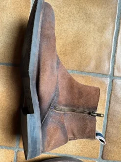 Jack & Jones Lederstiefel Braun Gr. 44