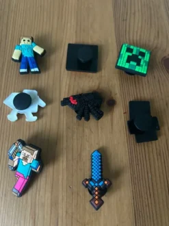 Jibbitz, Anstecker Minecraft