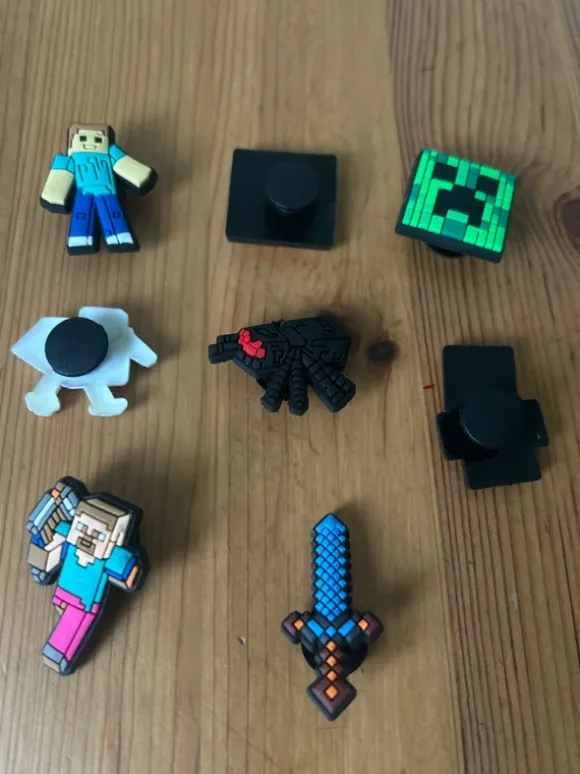 Jibbitz, Anstecker Minecraft