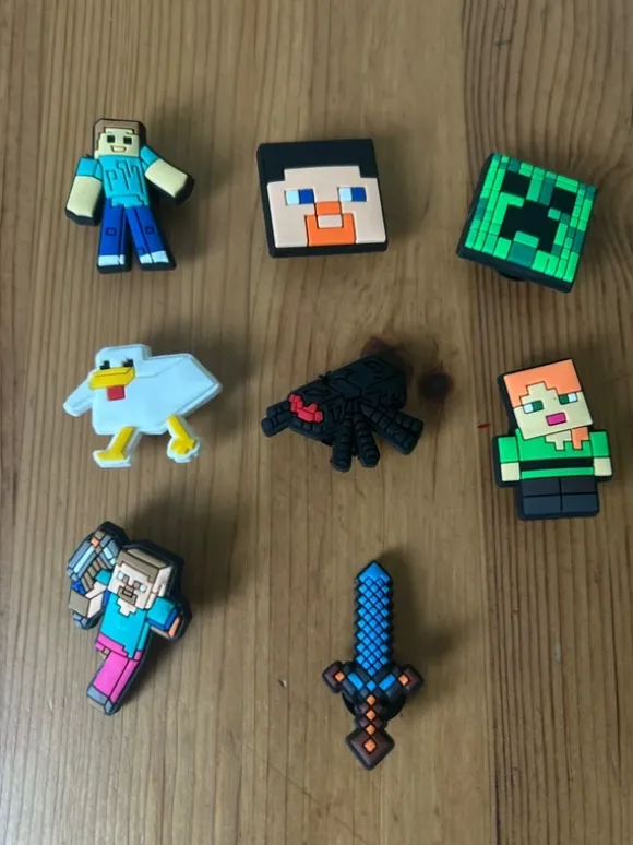 Jibbitz, Anstecker Minecraft