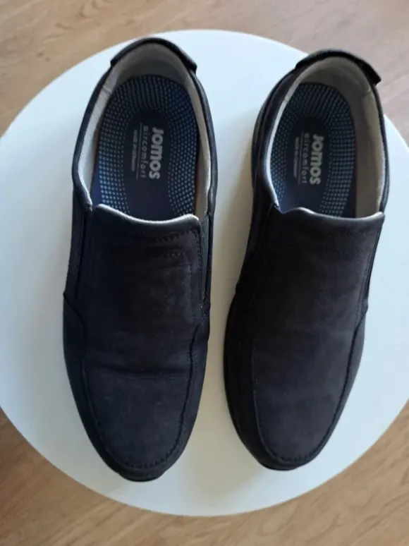 Jomos Aircomfort Slipper Dunkelblau Gr.9/43