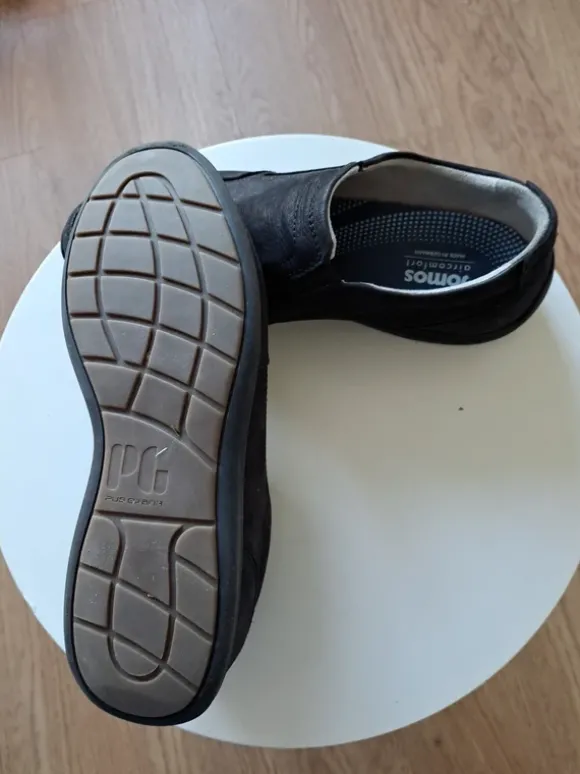 Jomos Aircomfort Slipper Dunkelblau Gr.9/43
