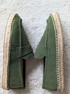 Jute Espadrilles Grün