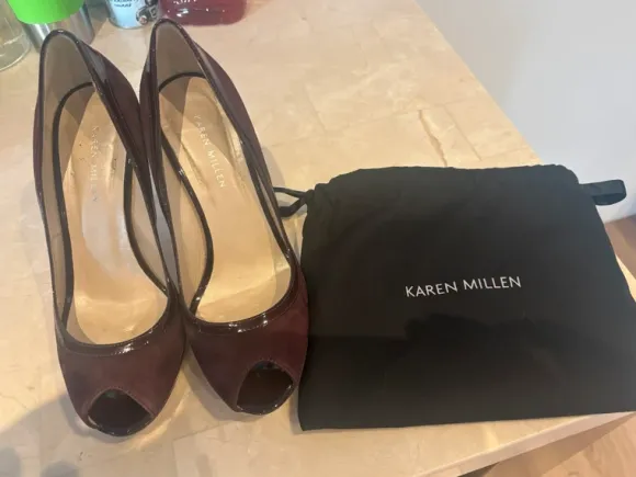 Karen Millen open-toes high heels