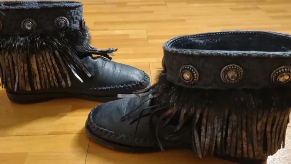Karma of Charme boots / Stiefel, Gr. 37, schwarz