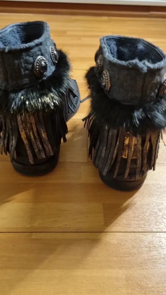 Karma of Charme boots / Stiefel, Gr. 37, schwarz