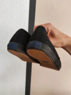 Ked's Keds Sommerliche Sneaker Schuhe Ballerinas schwarz 39