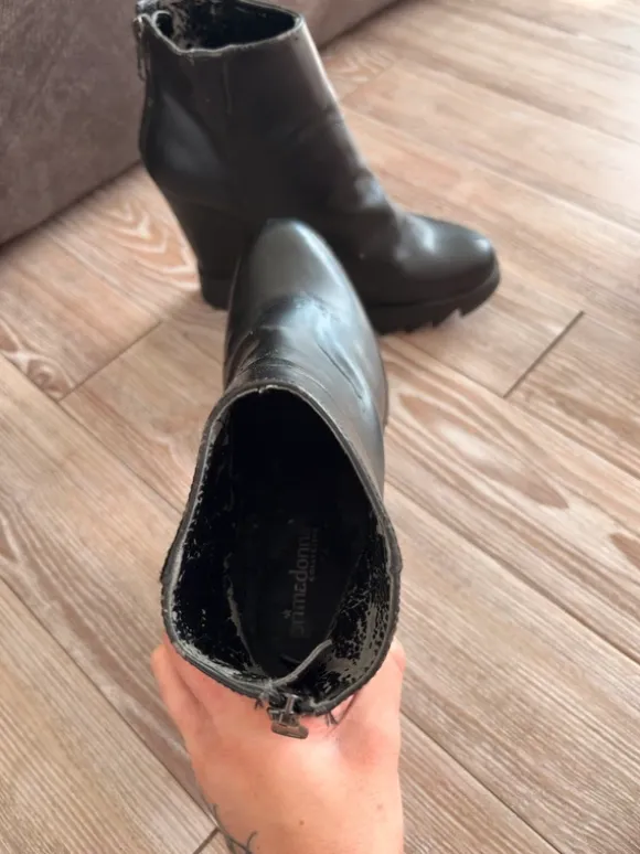 Keilabsatz boots